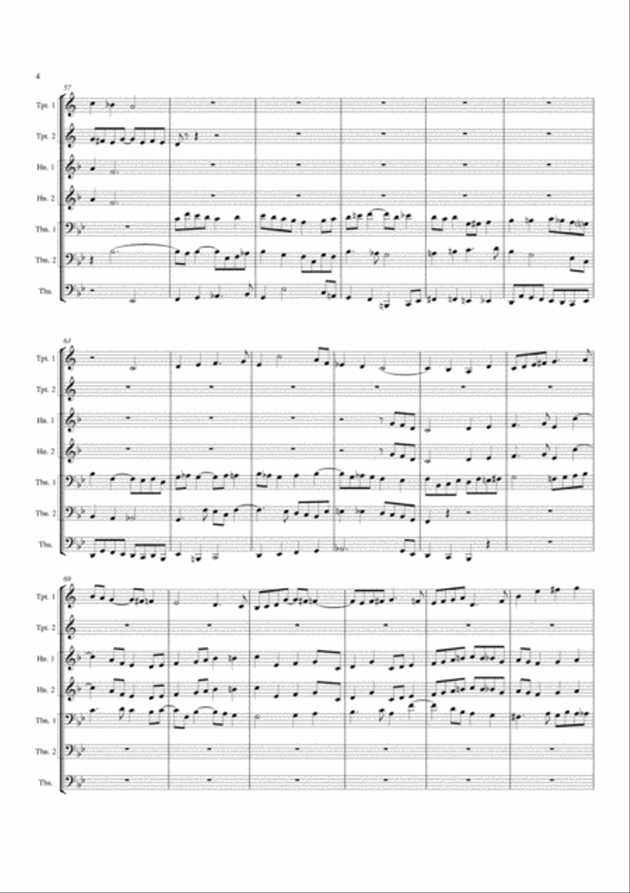 Fugue, Op 59 Chamber Music scores gallery preview page 4