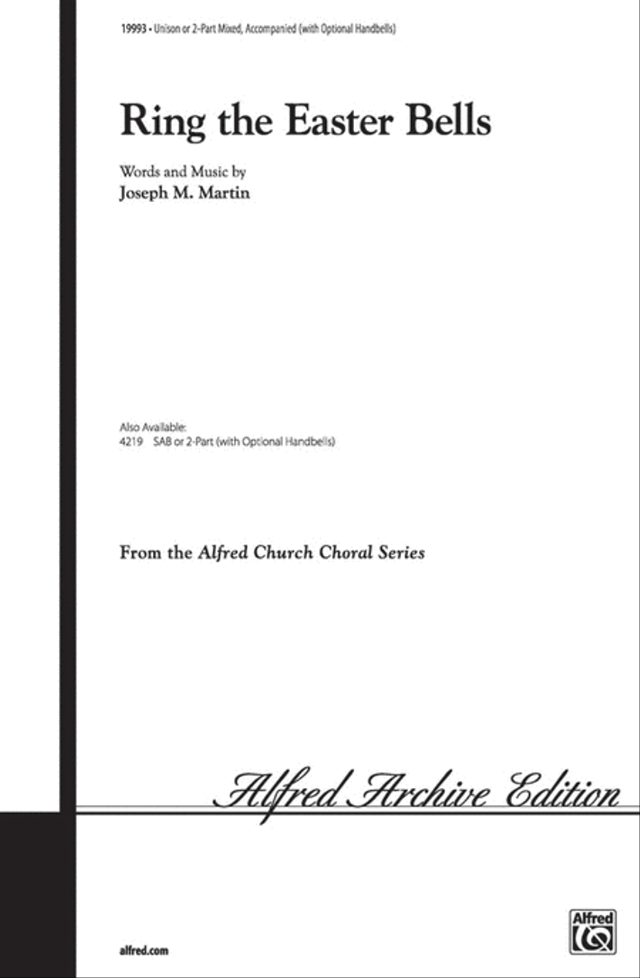 Ring the Easter Bells Ring the Easter Bells Unison Choir scores gallery preview page 1