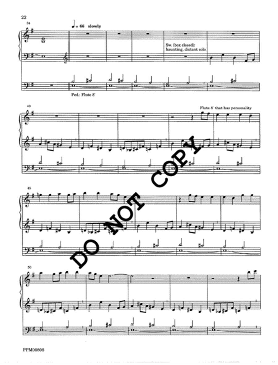 I Sing the Almighty Power of God: Organ Voluntaries on the Hymn Tunes of Ralph Vaughan Williams Volume I Organ scores gallery preview page 23