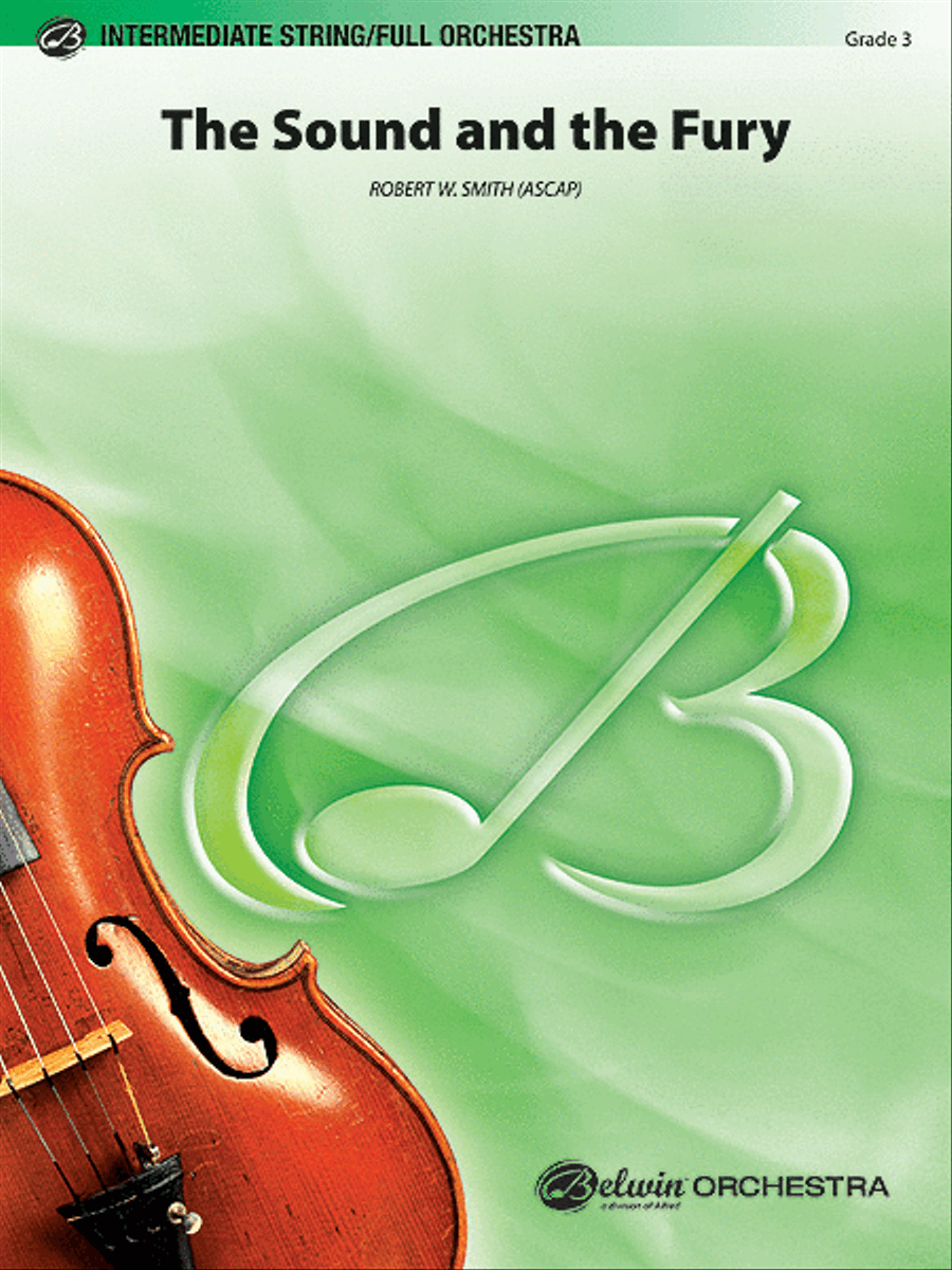 The Sound and the Fury Full Orchestra scores gallery preview page 1