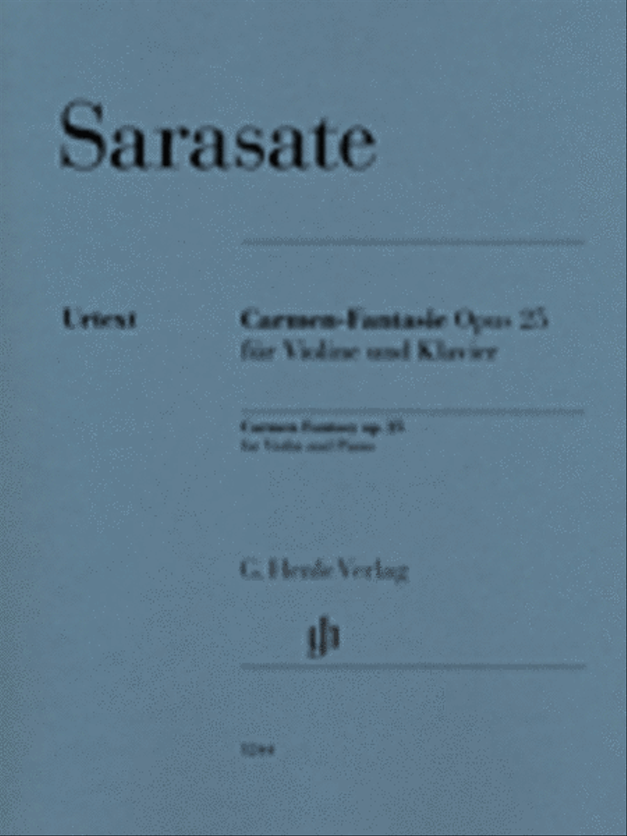 Carmen Fantasy, Op. 25 Violin Solo scores gallery preview page 1