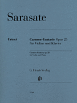 Book cover for Carmen Fantasy, Op. 25