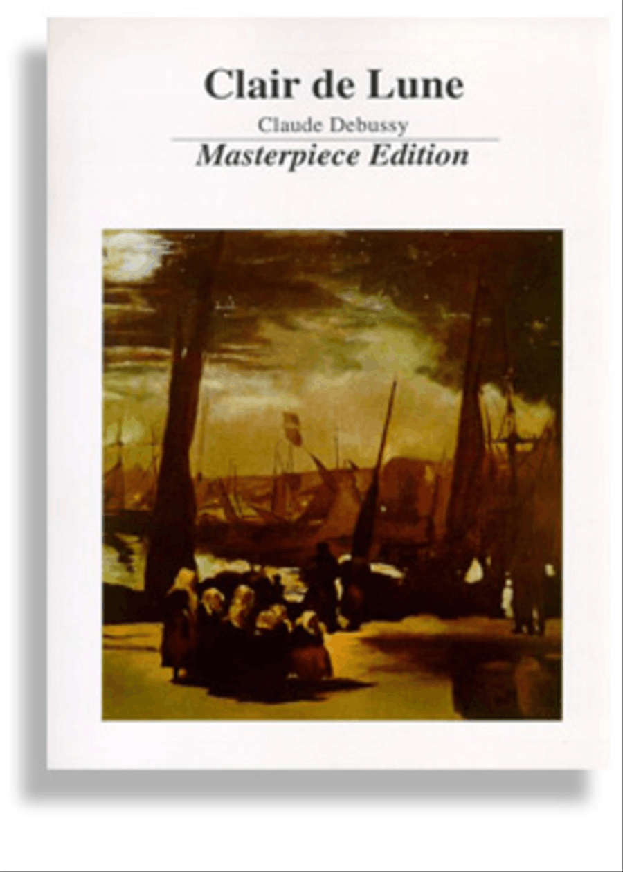 Clair De Lune * Masterpiece Edition Piano Solo scores gallery preview page 1