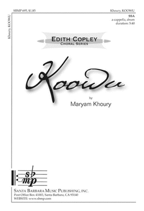 Book cover for Koowu - SSA Octavo