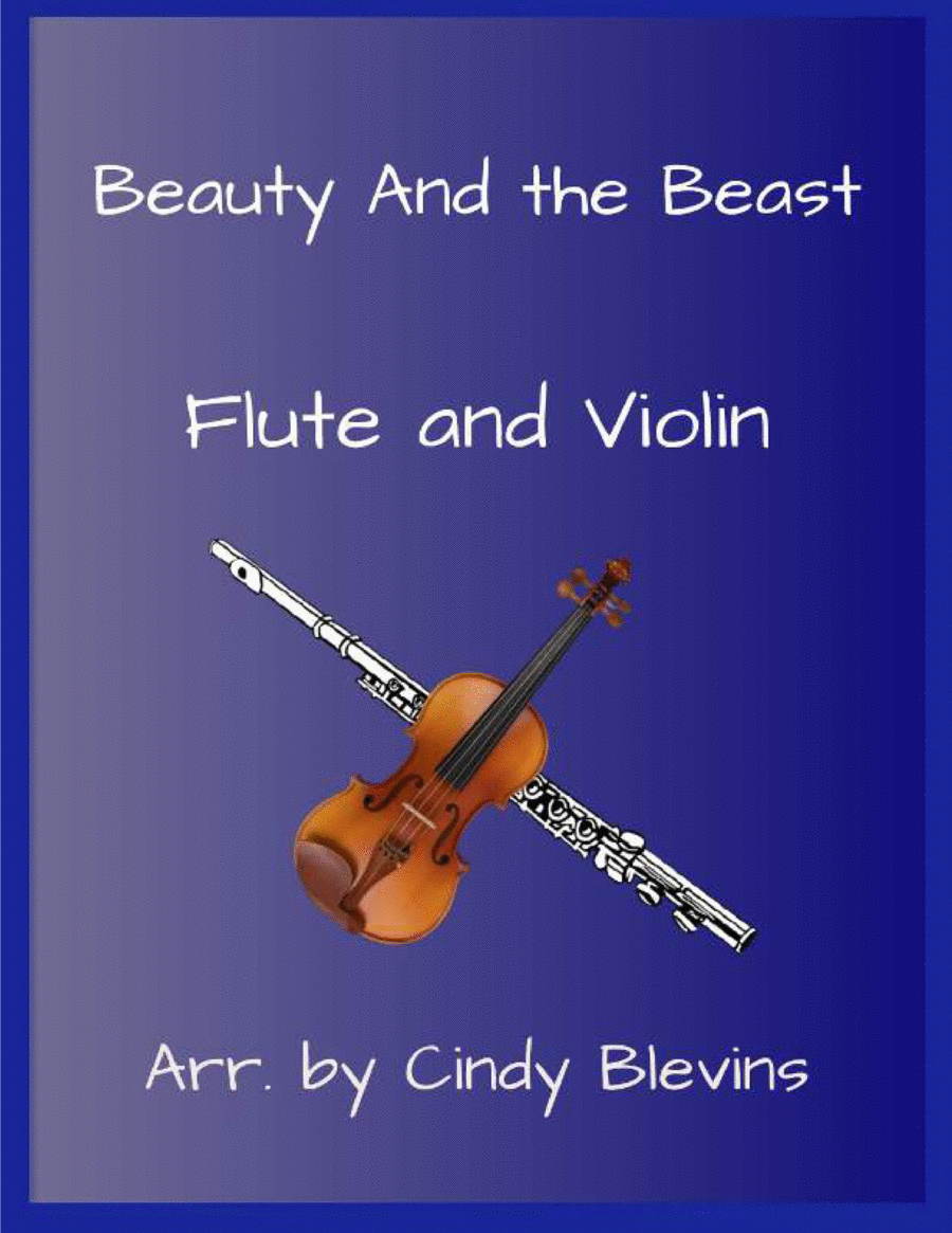 Beauty And The Beast Beauty And The Beast Flute scores gallery preview page 1