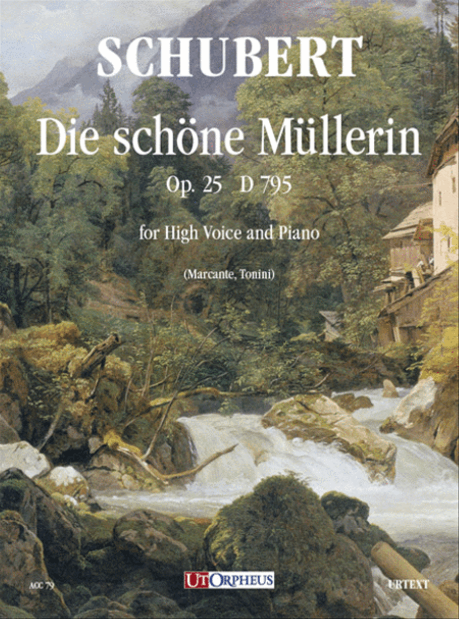 Die schöne Müllerin Op. 25 D 795 for High Voice and Piano High Voice scores gallery preview page 1