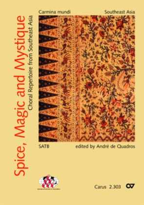 Book cover for Carmina mundi: Southeast Asia Choral Repertoire