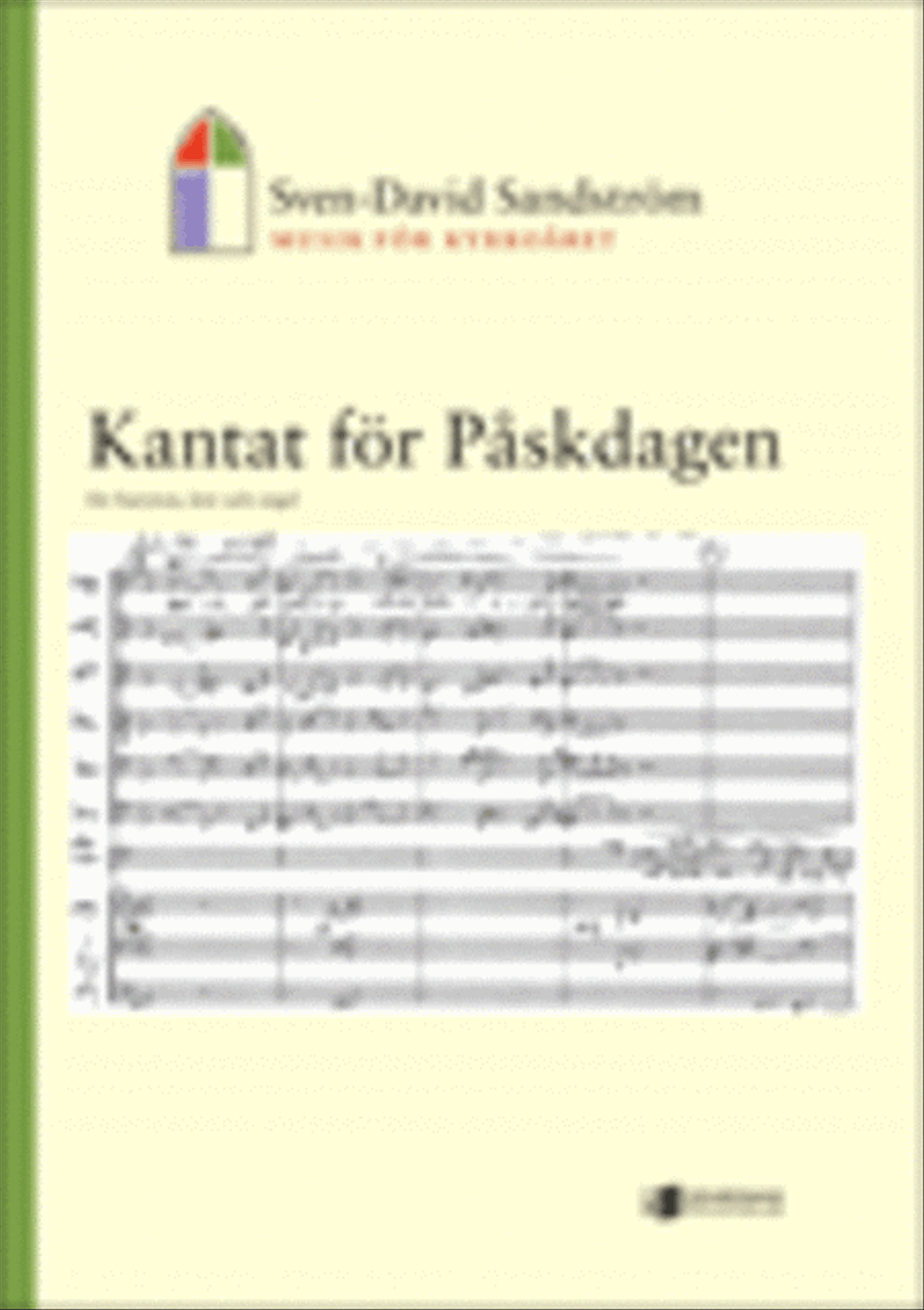 Kantat for Paskdagen Choir scores gallery preview page 1