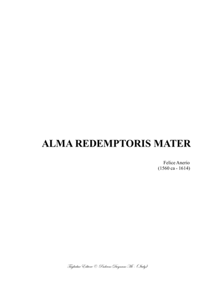 ALMA REDEMPTORIS MATER - F. Anerio - For SST Choir image number null