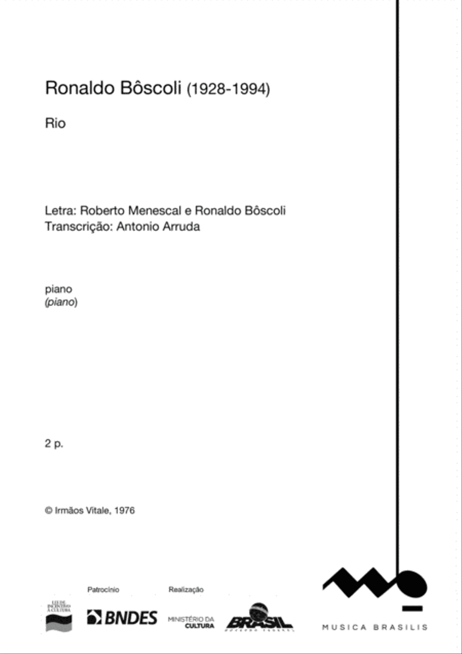Rio Piano Solo scores gallery preview page 2