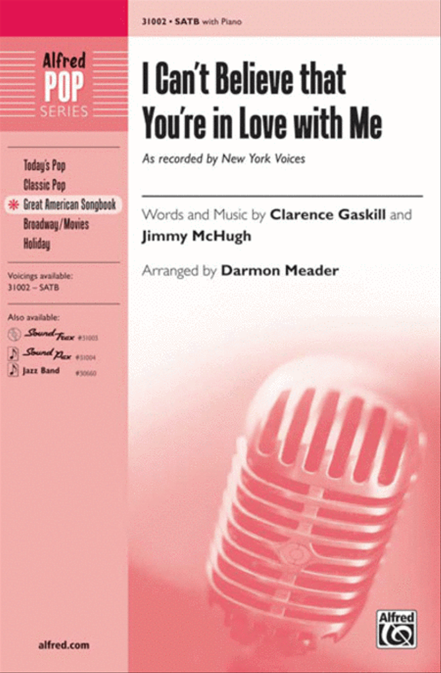 I Can't Believe That You're in Love with Me 4-Part scores gallery preview page 1
