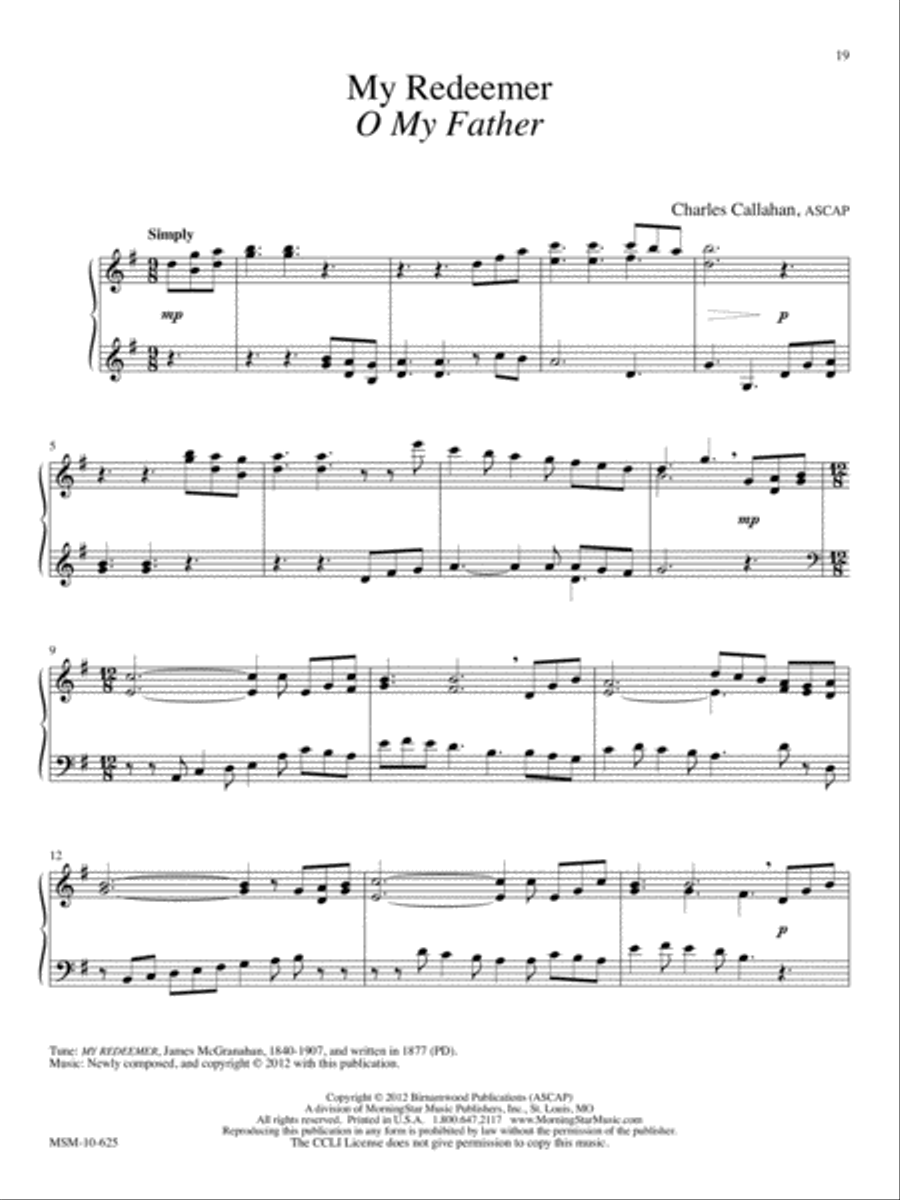 Gospel Music for Manuals Gospel Music for Manuals Organ scores gallery preview page 10