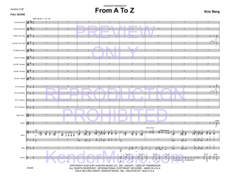 From A To Z (Full Score)
