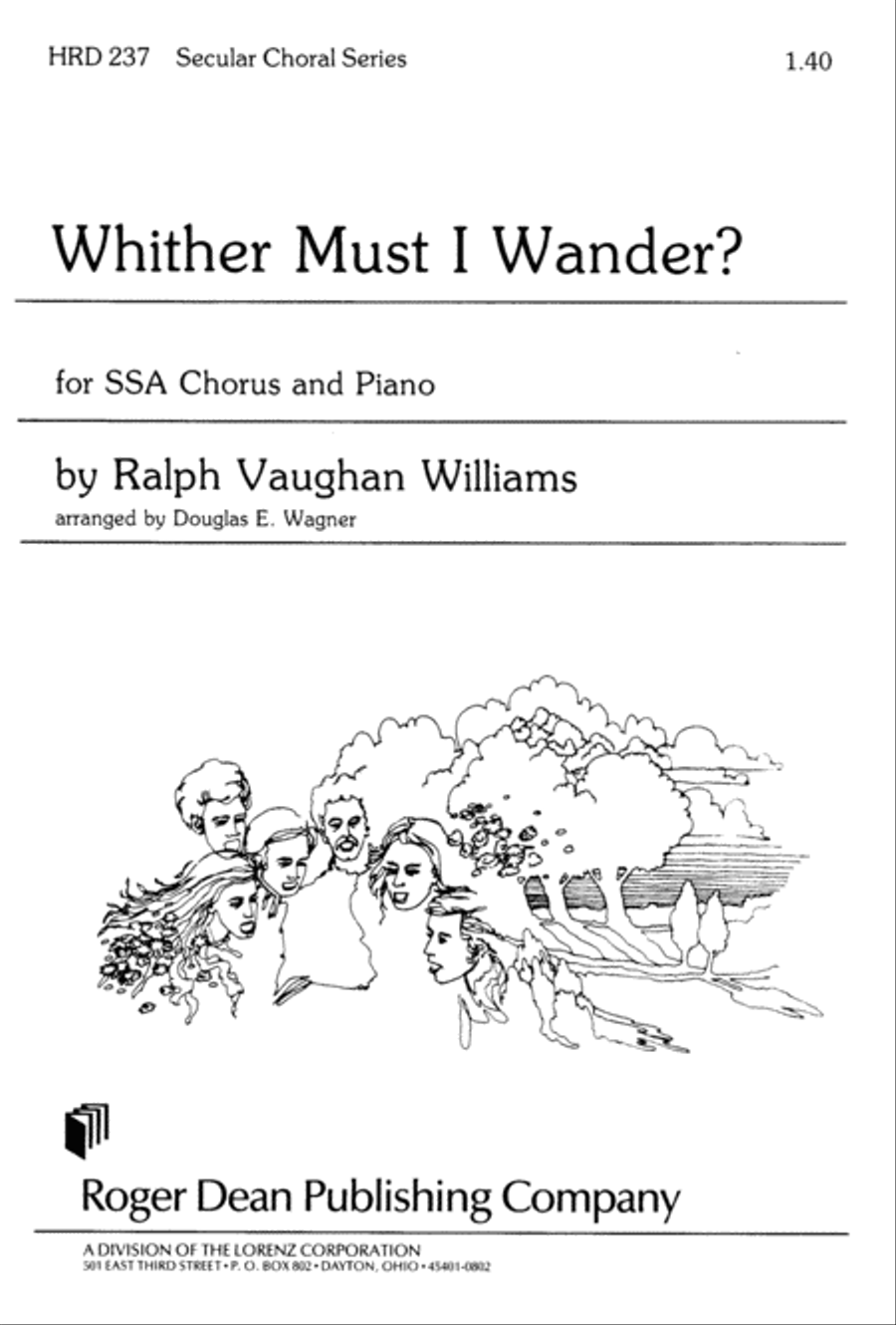 Whither Must I Wander SSA scores gallery preview page 1