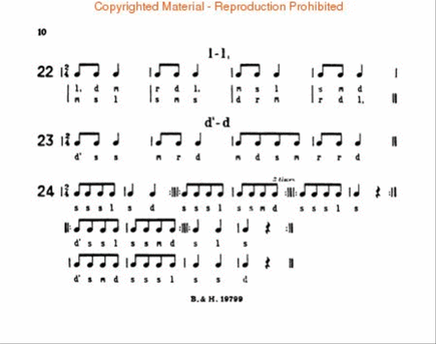 Pentatonic Music – Volume I Choir scores gallery preview page 4