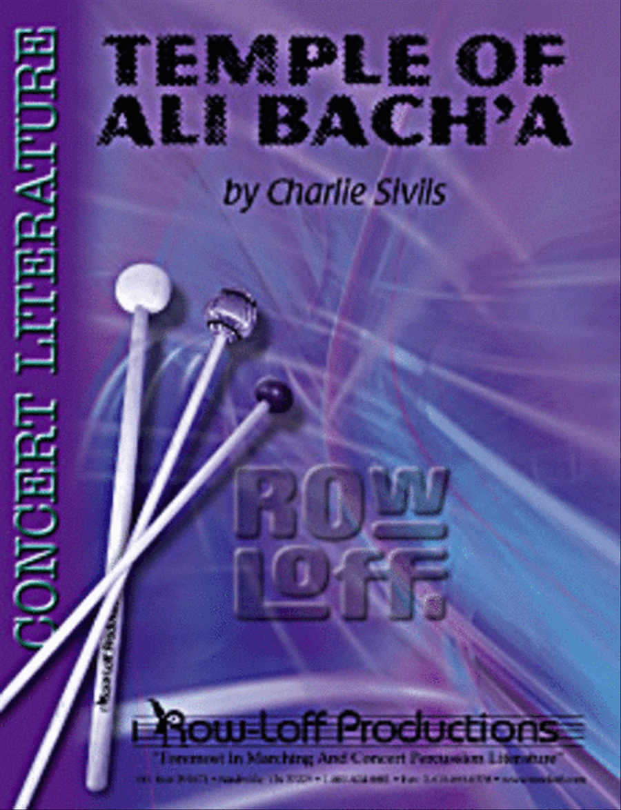 Temple of Ali Bach'a Percussion Ensemble scores gallery preview page 1