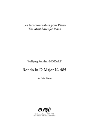 Book cover for Rondo in D Major K. 485