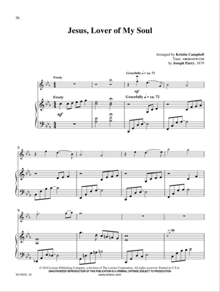 The Everlasting Song Violin Solo scores gallery preview page 14