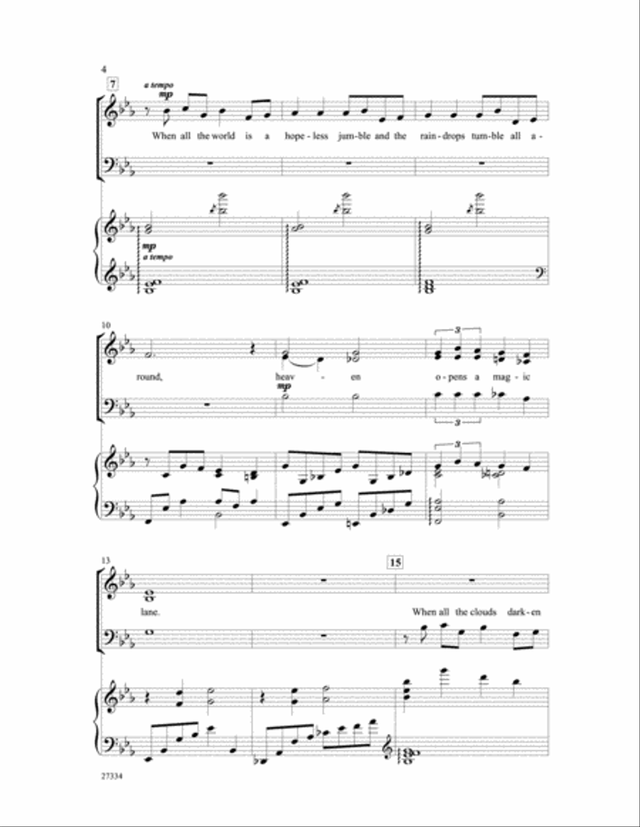 Over the Rainbow 3-Part scores gallery preview page 3