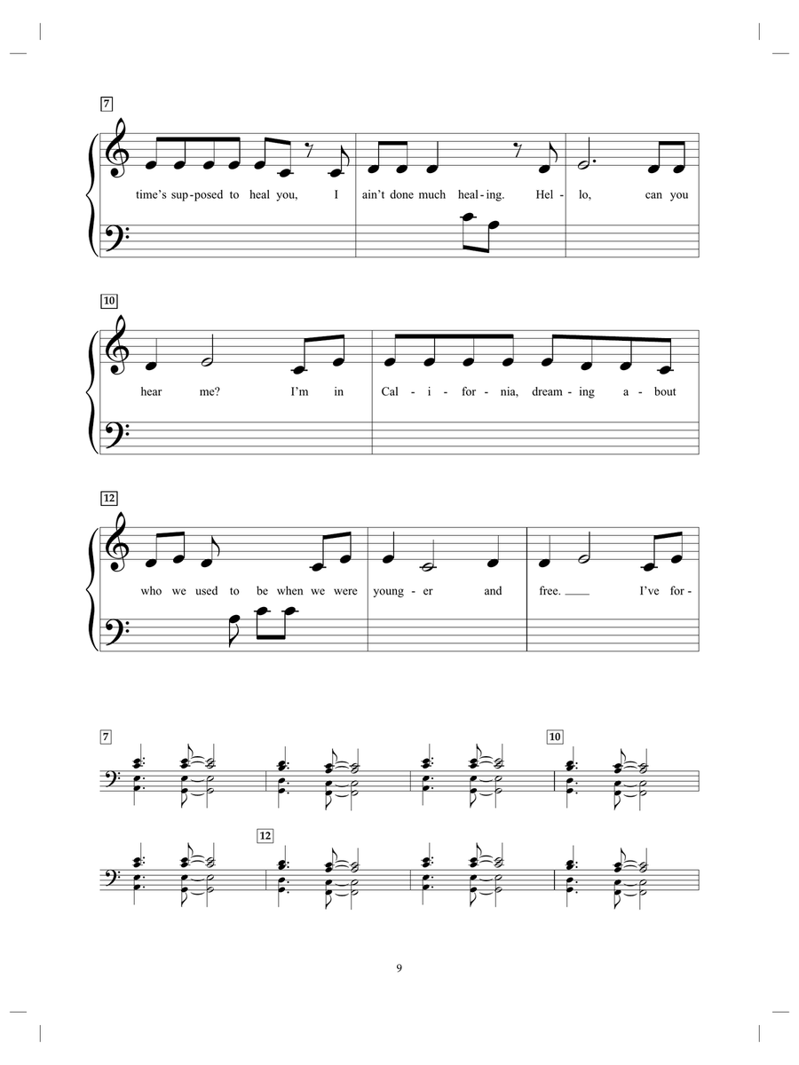 Hello Piano scores gallery preview page 2