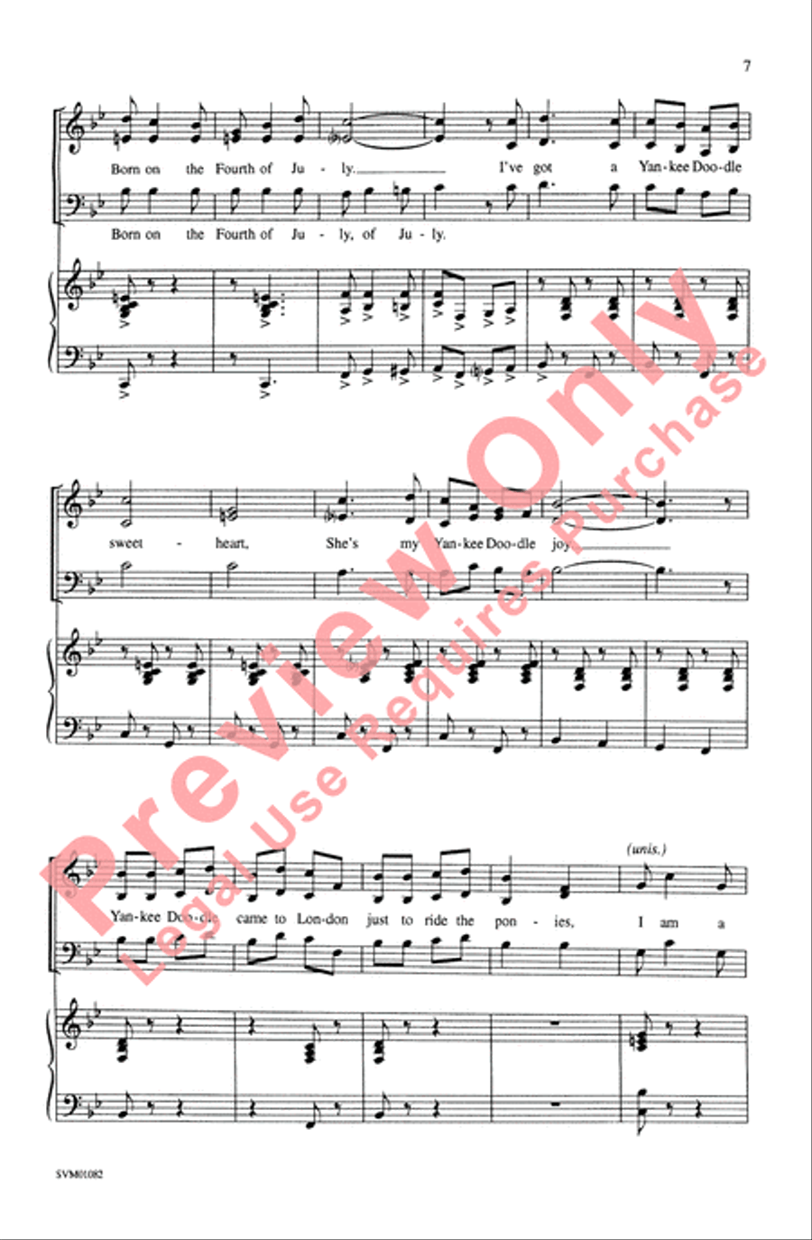 An American Celebration An American Celebration 3-Part scores gallery preview page 20
