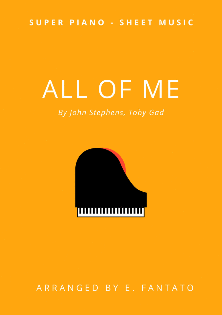 All Of Me All Of Me Piano Solo scores gallery preview page 1