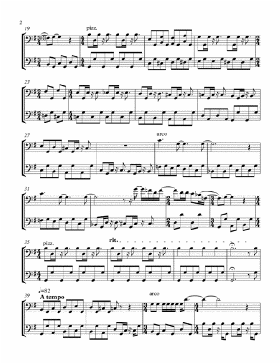 Blackbird String Duet scores gallery preview page 3