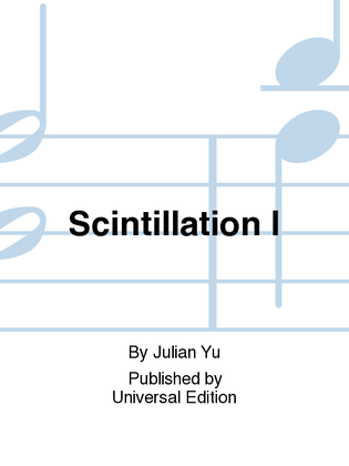 Book cover for Scintillation I