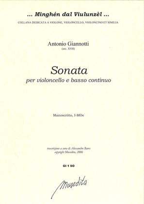 Book cover for Sonata (Ms, I-MOe)