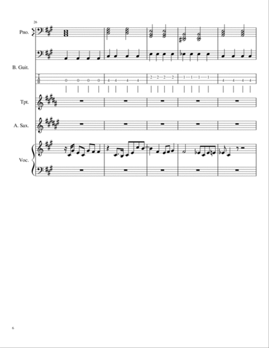Counting Stars Counting Stars Small Ensemble scores gallery preview page 6