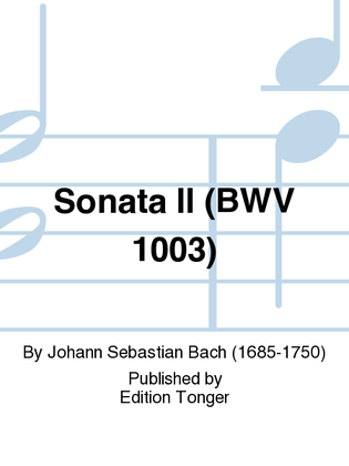 Sonata II (BWV 1003)