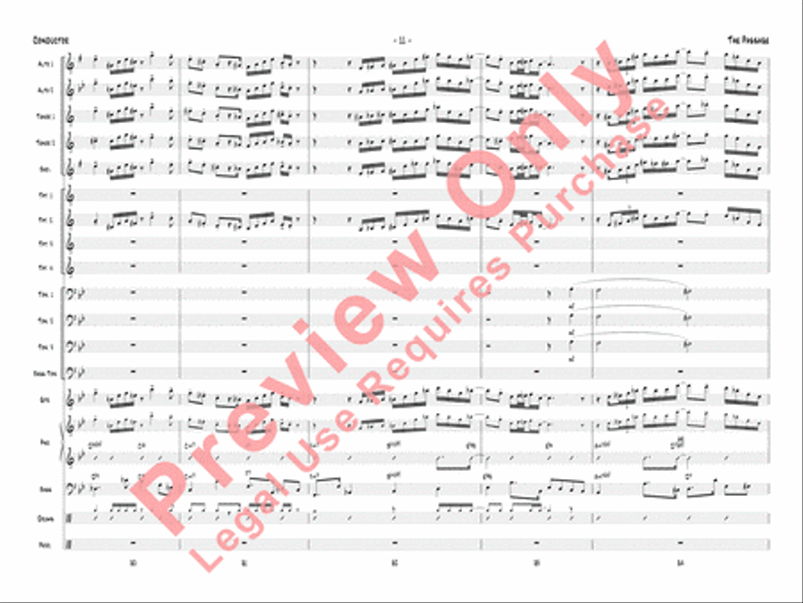 The Passage Jazz Ensemble scores gallery preview page 14