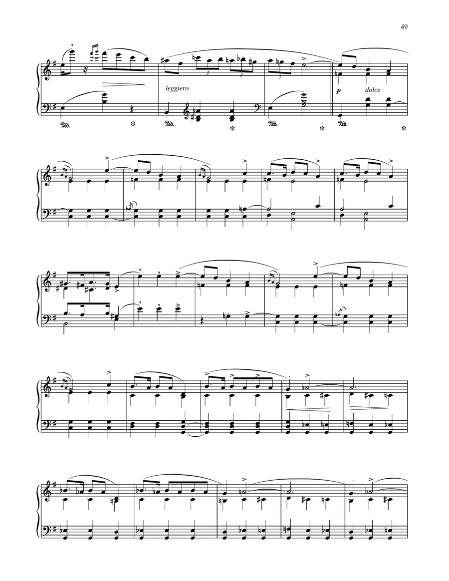 Mazurka, Op. 17, No. 2 Piano Solo scores gallery preview page 2