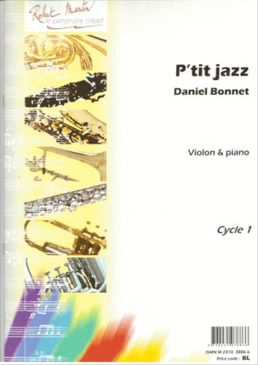 P'tit jazz Piano Accompaniment scores gallery preview page 1
