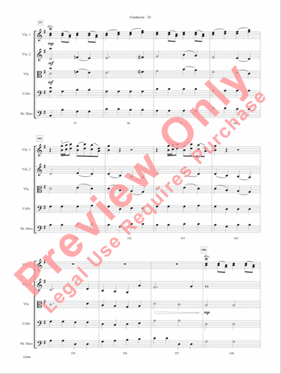 Classics for Contest Classics for Contest String Orchestra scores gallery preview page 25