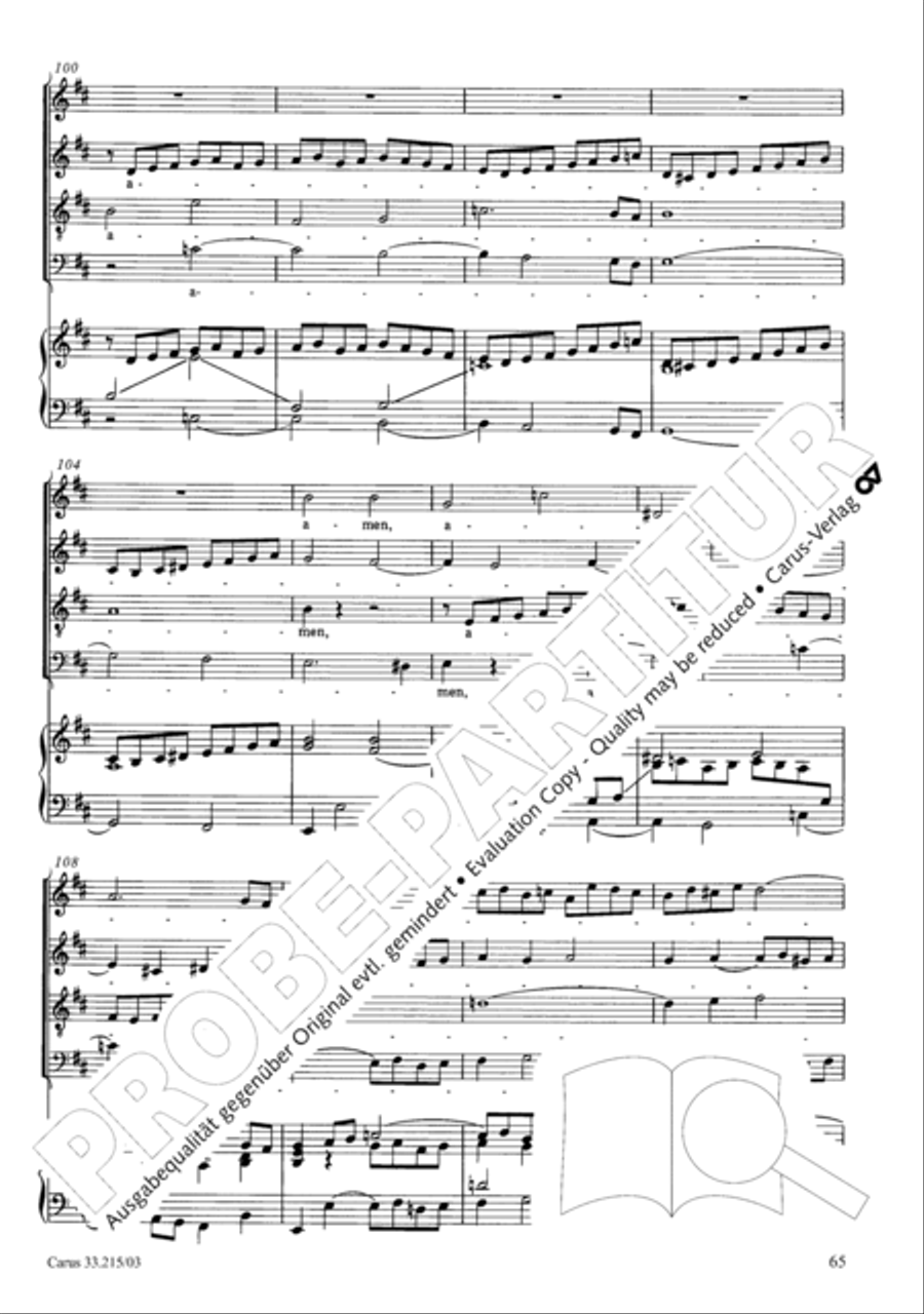 Magnificat Magnificat 4-Part scores gallery preview page 66