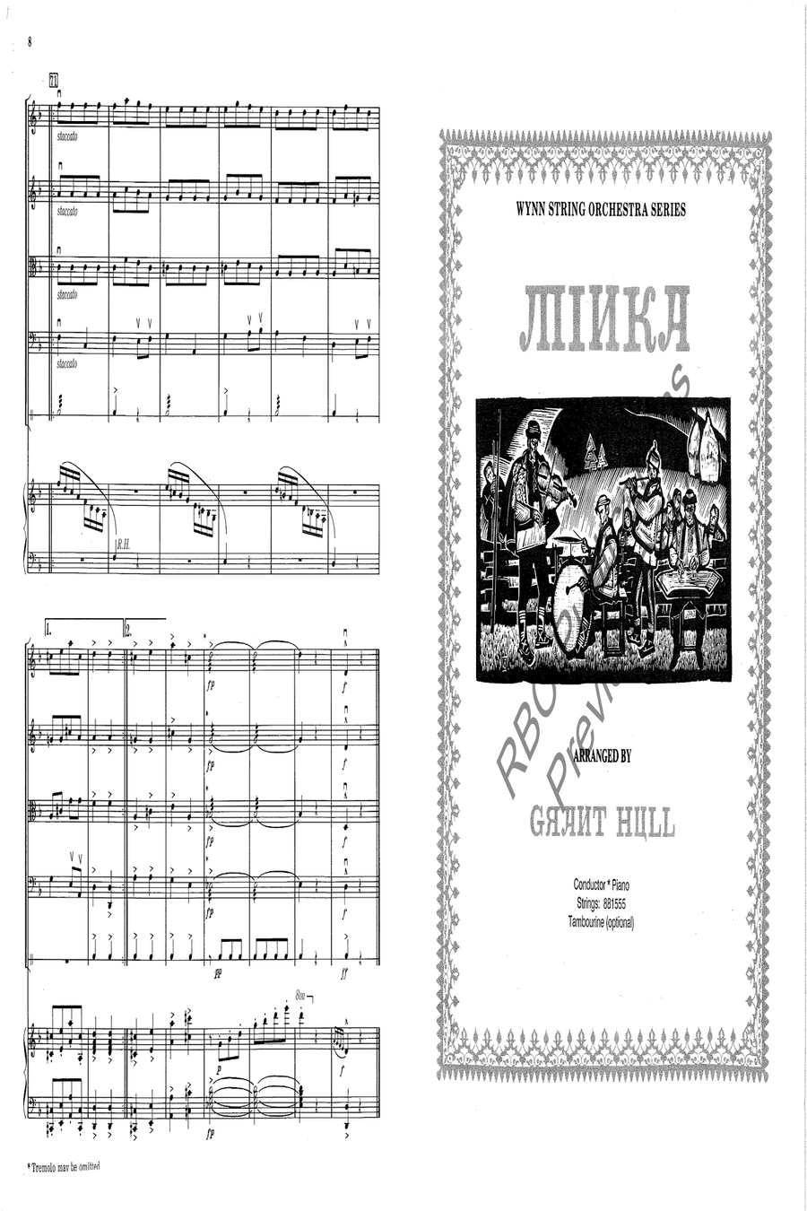 Minka String Orchestra scores gallery preview page 2