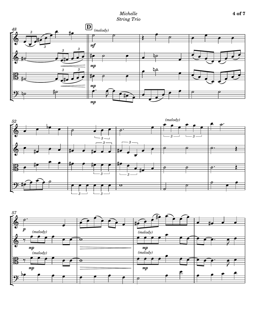 Michelle String Trio scores gallery preview page 4