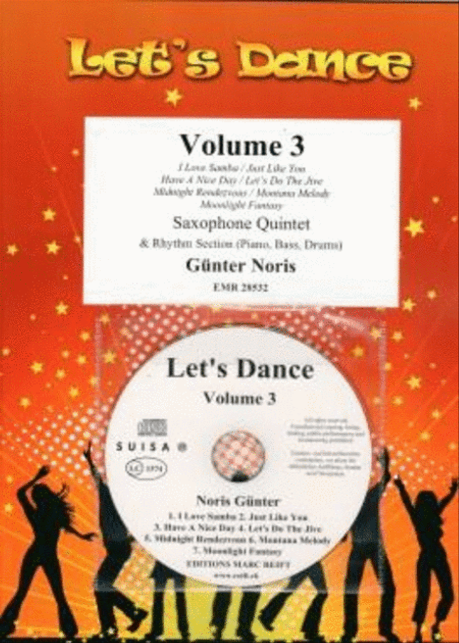 Let's Dance Volume 3 Saxophone Quintet scores gallery preview page 1