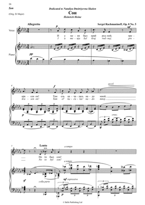 Son, Op. 8 No. 5 (D-flat Major)