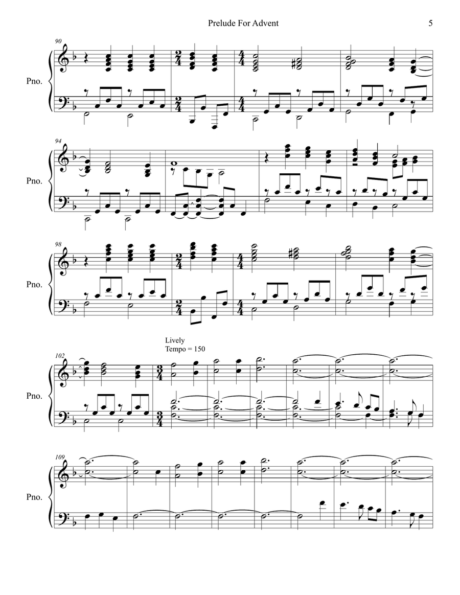 Preludes for the Church Year Preludes for the Church Year Piano Solo scores gallery preview page 6