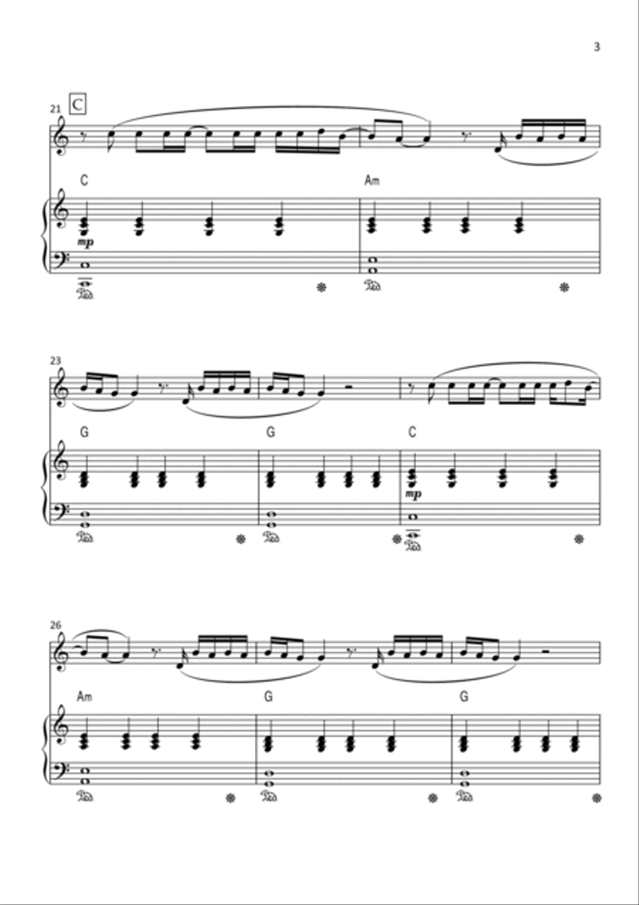 Sign Of The Times Sign Of The Times Flute Solo scores gallery preview page 3