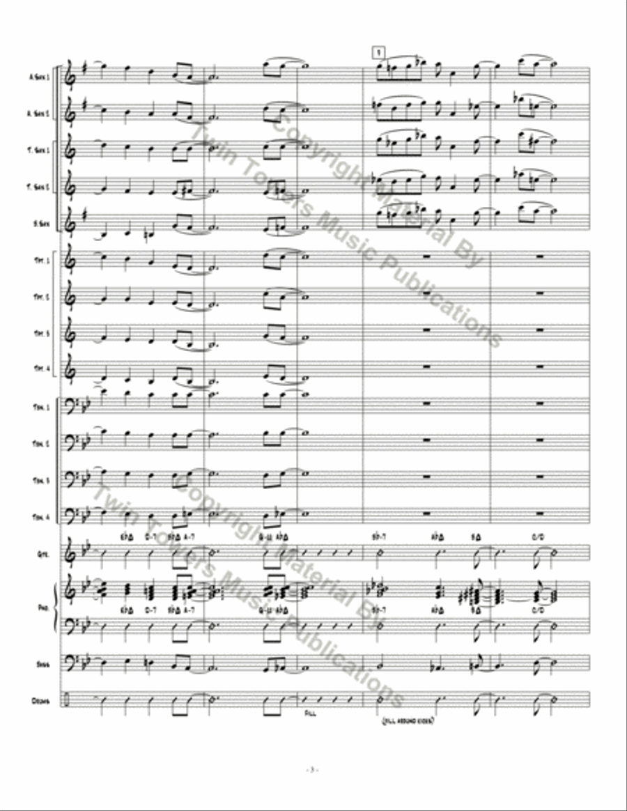 Rubaswing Jazz Ensemble scores gallery preview page 4
