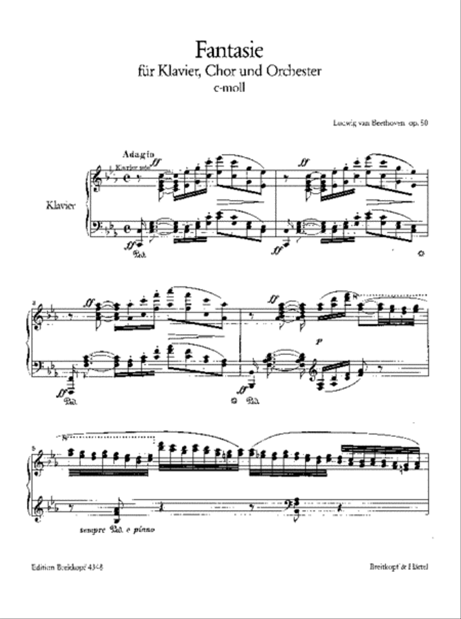 Choral Fantasia in C minor Op. 80