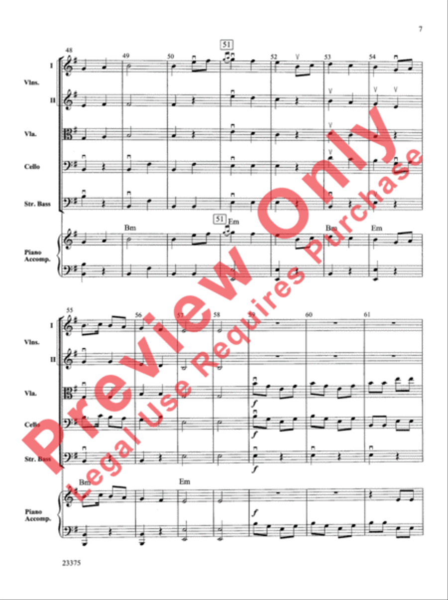 Scandanavian Fiddle Suite String Orchestra scores gallery preview page 8