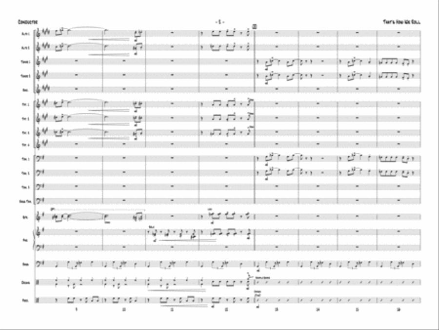 That's How We Roll Jazz Ensemble scores gallery preview page 3