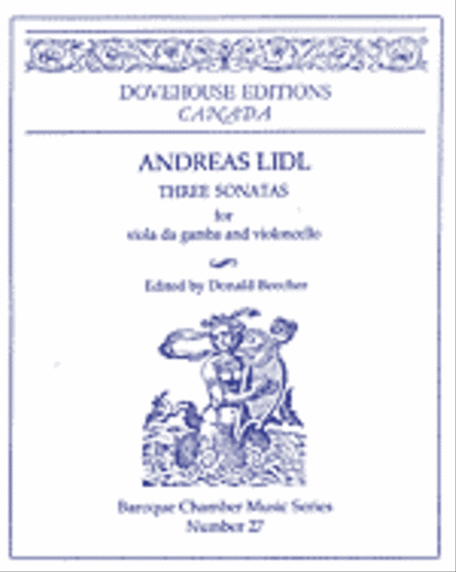 Three Sonatas Cello scores gallery preview page 1
