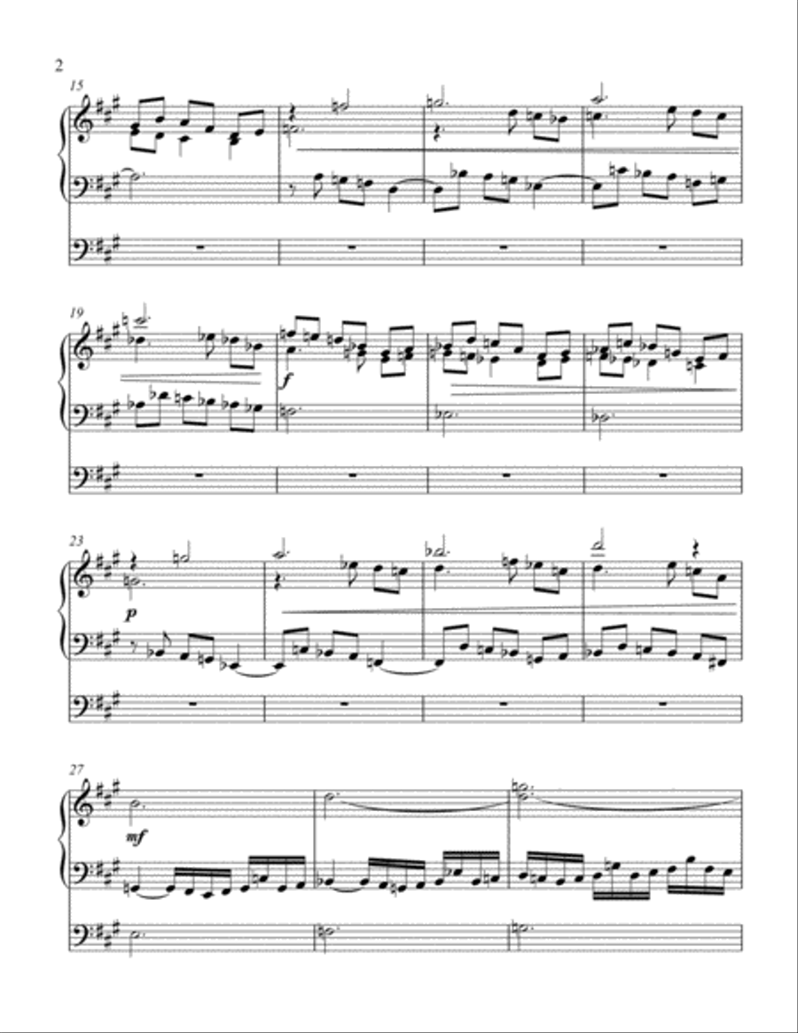 Go Now in Peace Go Now in Peace Organ Solo scores gallery preview page 3