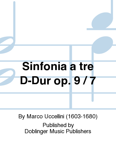 Sinfonia a tre D-Dur op.9 / 7