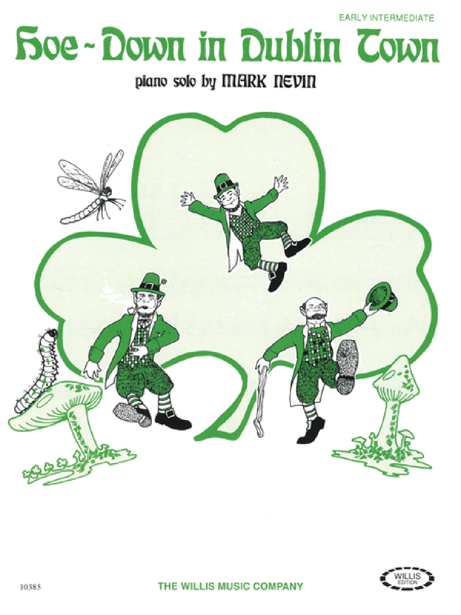 Hoe Down in Dublin Town Piano scores gallery preview page 1